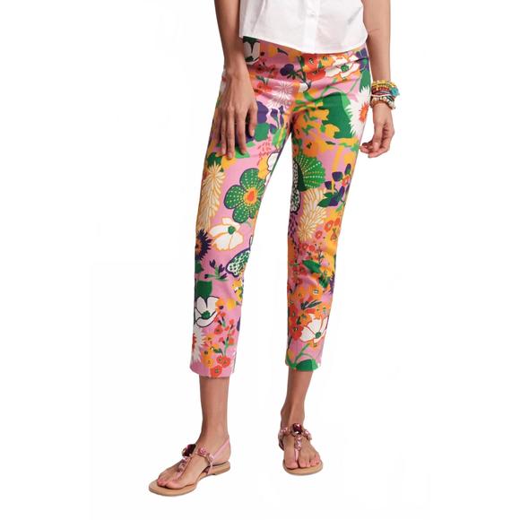 NEW FRANCES VALENTINE lucy botanical bash pants - Picture 1 of 5